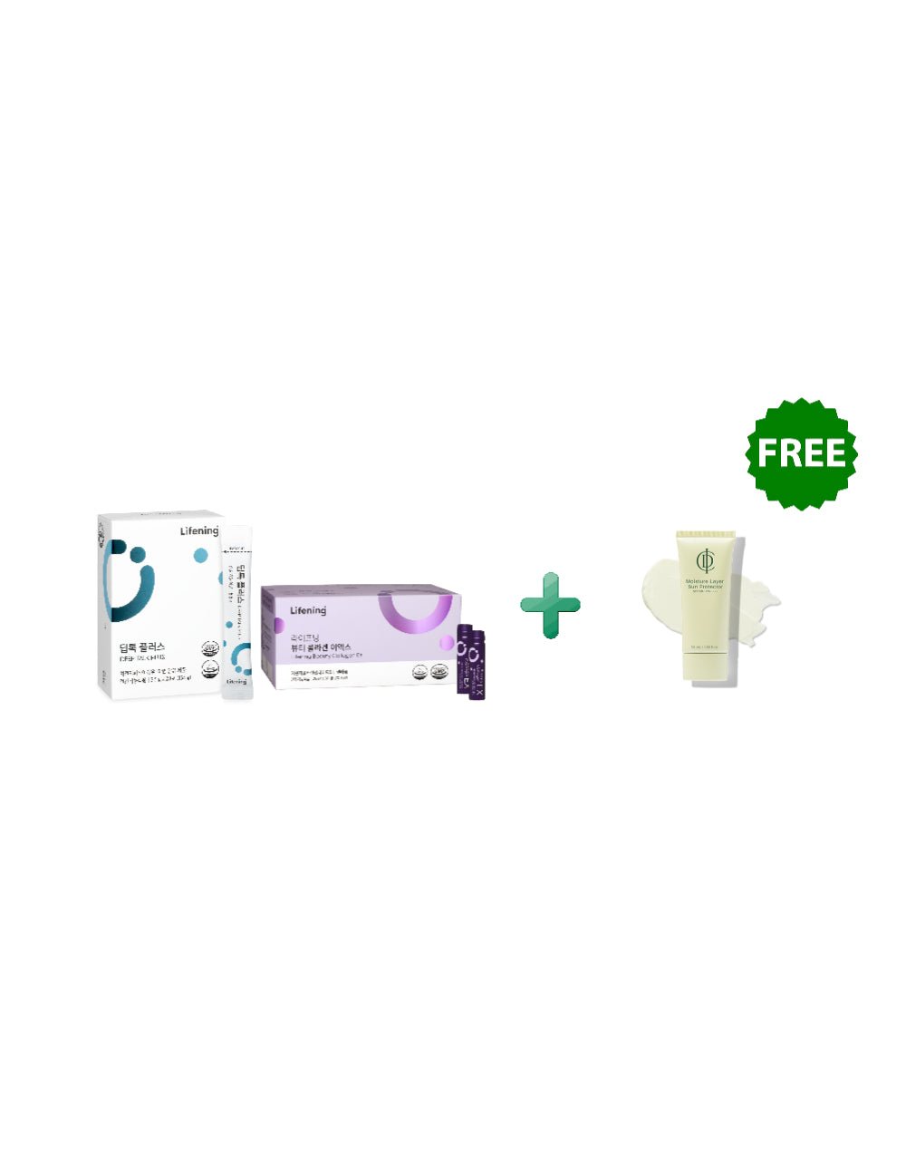 Lifening Deep Talk Plus + Beauty Collagen Duo – Free Sun Protector (Limited to 3 Sets) - Riman Australia