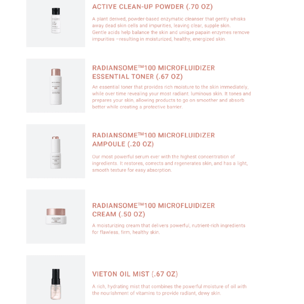 RIMAN Radiansome 100 Mini Ritual Set - Riman Australia